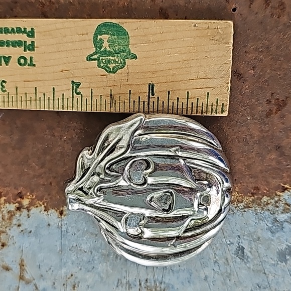 90's Best Jack O Lantern Pumpkin Brooch - Picture 4 of 13